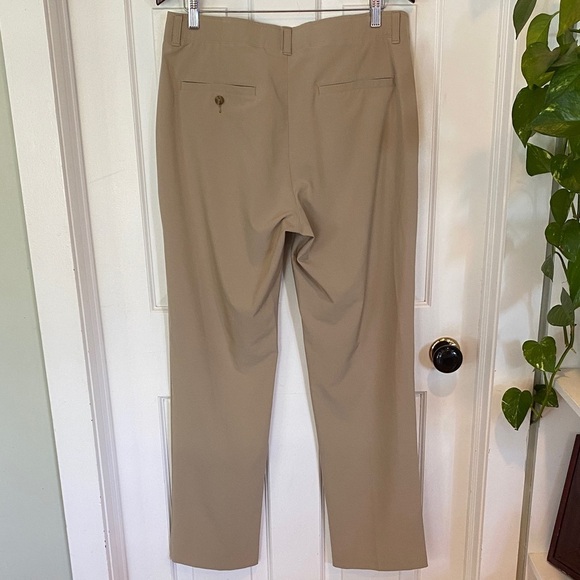 Jack Nicklaus Men’s Tan Pants Chinos Golf Country Club preppy workwear casual - Picture 7 of 16
